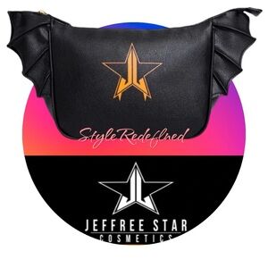 New Jeffree Star Bat Wing Cosmetic Bag